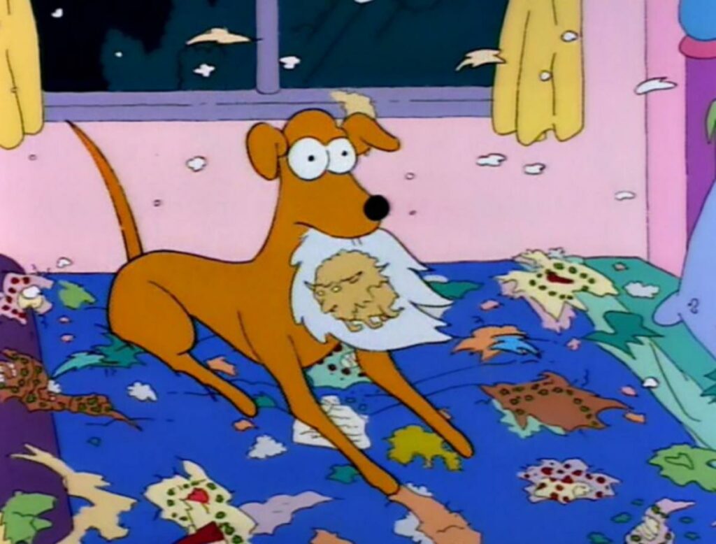 Les Simpson - 02x16 : Suspense du chien de Bart - Bad Fleas.DVDRip.en.srt