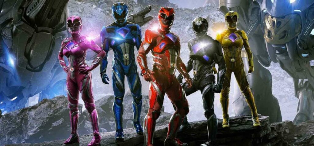 Power Rangers - c'est la scène du générique de fin du film