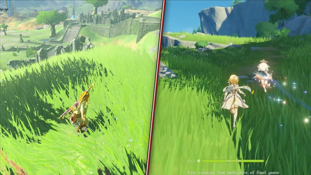 [Act.]  comparativo: Zelda: Breath of the Wild vs. Genshin Impact