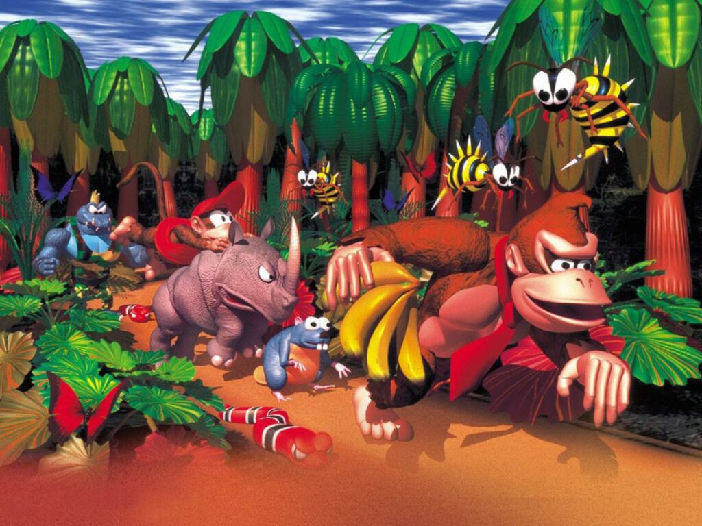 Analyse du pays SNES Mini Ex-Donkey Kong