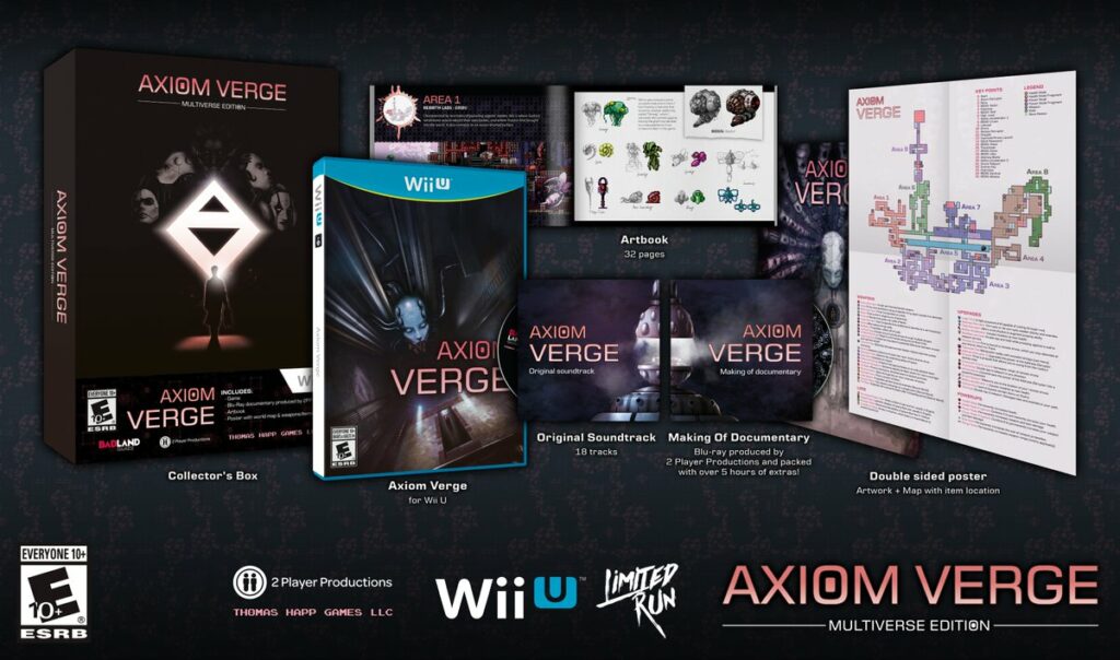 Anunciada la edición física de Axiom Verge para Wii U