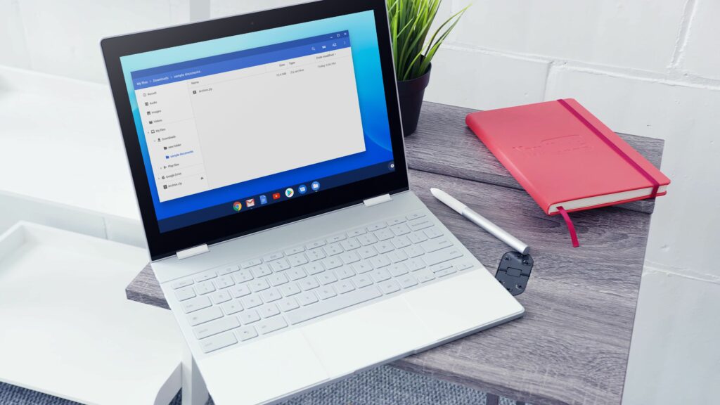 Comment compresser et décompresser des fichiers sur un Chromebook