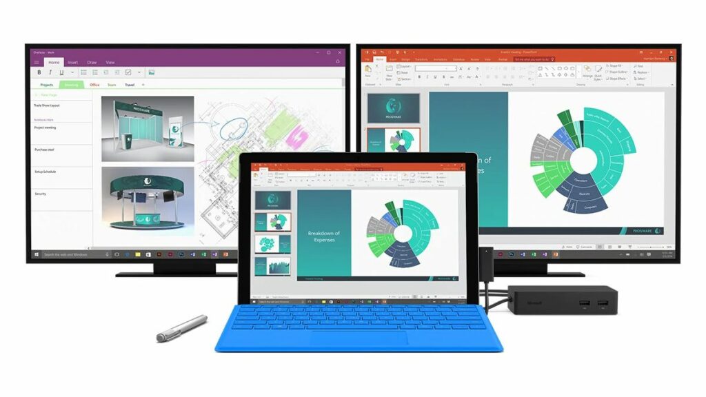 Comment connecter Surface Pro à un moniteur