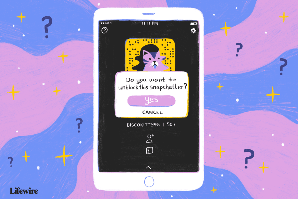 Comment débloquer quelqu'un sur Snapchat