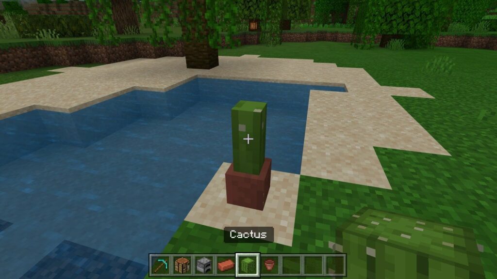 Comment faire un pot de fleur dans Minecraft