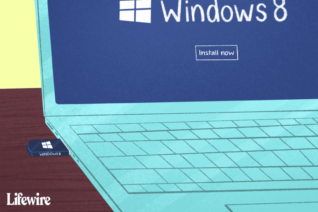 Comment installer Windows 8 ou 8.1 à partir d'une clé USB