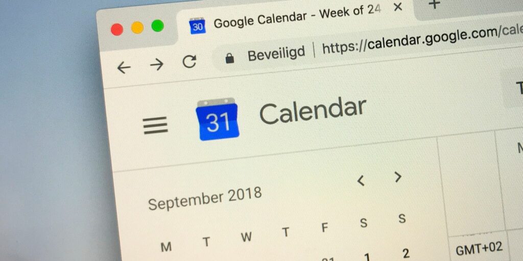 google calendar