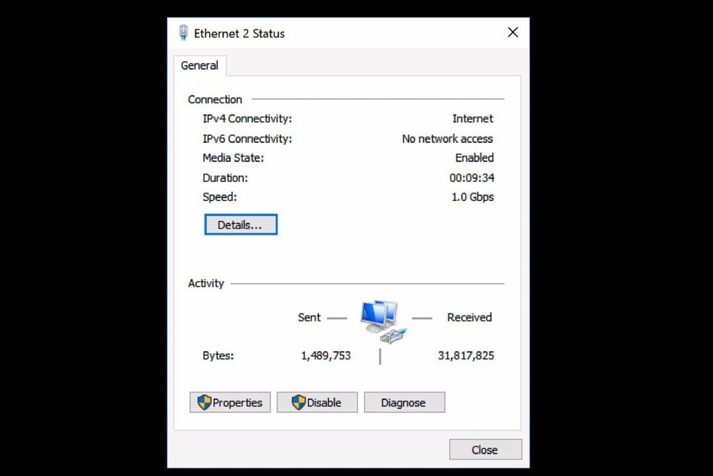 Comment réparer l'erreur d'absence d'accès au réseau IPv6