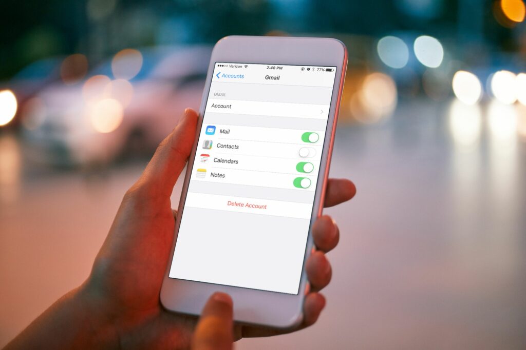 Comment supprimer des comptes de messagerie sur iPhone