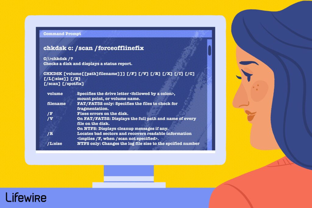 Comment utiliser la commande Chkdsk dans Windows