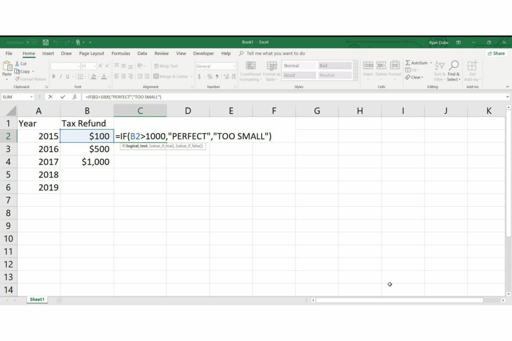 Comment utiliser la fonction SI-ALORS dans Excel