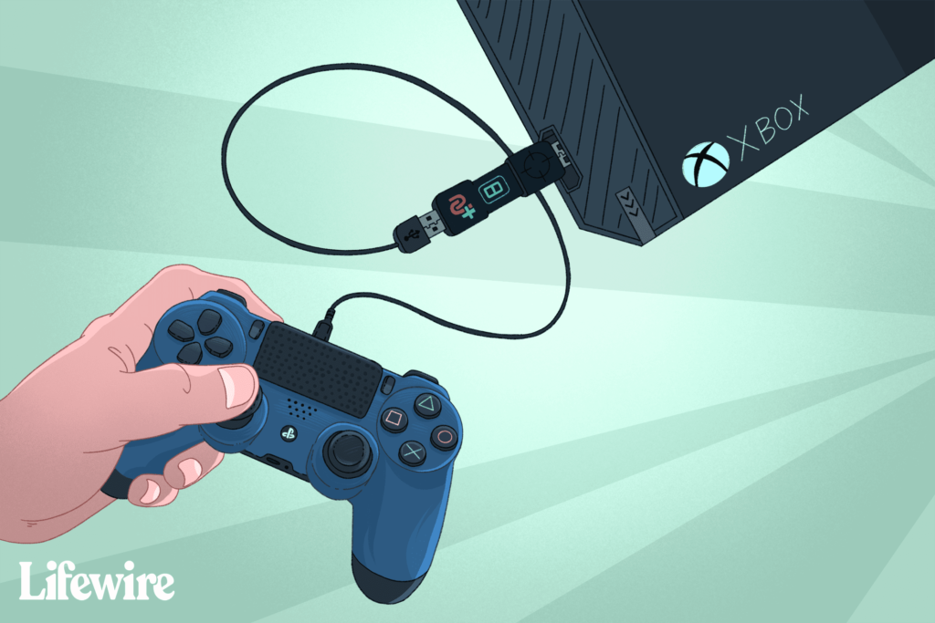 Comment utiliser une manette PS4 sur Xbox One