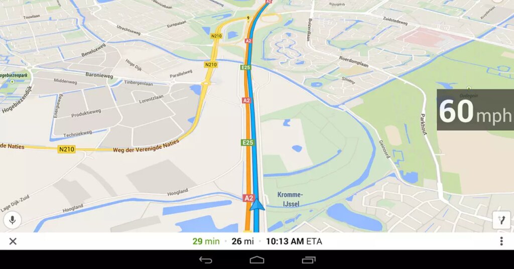 Comment voir votre vitesse de conduite sur Google Maps