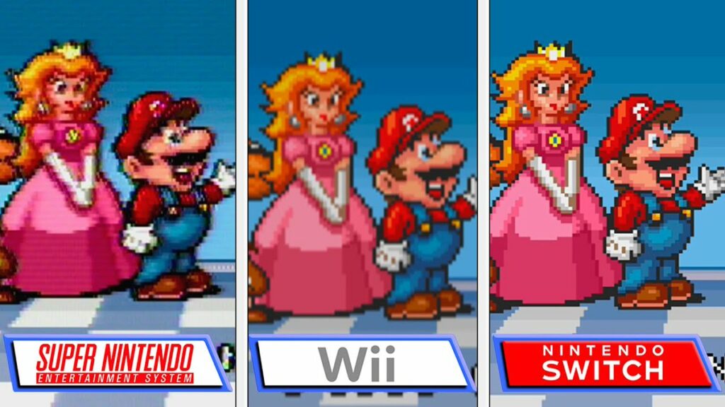 Comparativa en vídeo de Super Mario All-Stars: Super Nintendo vs. Wii vs. Switch