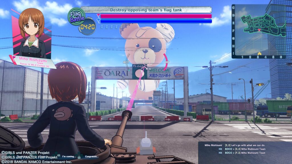 Detalladas las mejoras que incluirá Girls und Panzer: Dream Tank Match DX para Nintendo Switch