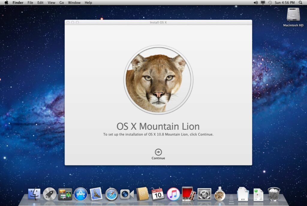 Créer une copie amorçable du programme d'installation d'OS X Mountain Lion