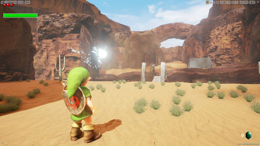 El Valle Gerudo luce mejor que nunca en esta espectacular recreación con Unreal Engine 4