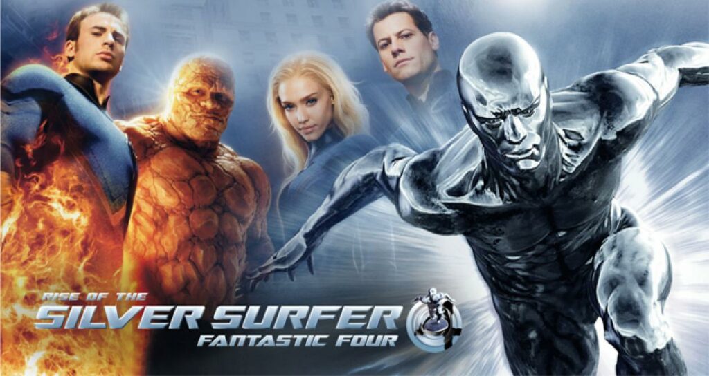 Film de super-héros : Les 4 Fantastiques : L'Ascension du Surfeur d'Argent