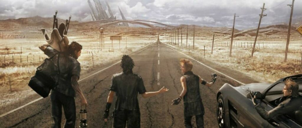 Final Fantasy XV - Couverture officielle pour PS4 et Xbox One