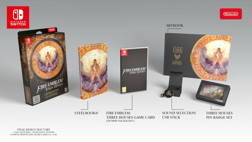 Fire Emblem: Three Houses se podrá adquirir acompañado de su caja metálica en el sudeste asiático