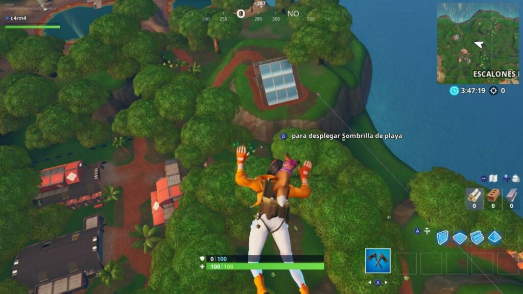 Fortbyte #95 dans Fortnite : Comment le trouver dans un ensemble de panneaux solaires dans la jungle