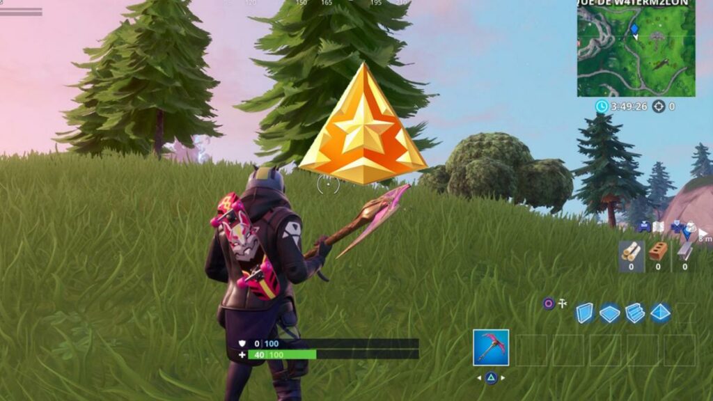 Fortnite Season 10 Week 1 Hidden Star: défi secret BROSS Squad