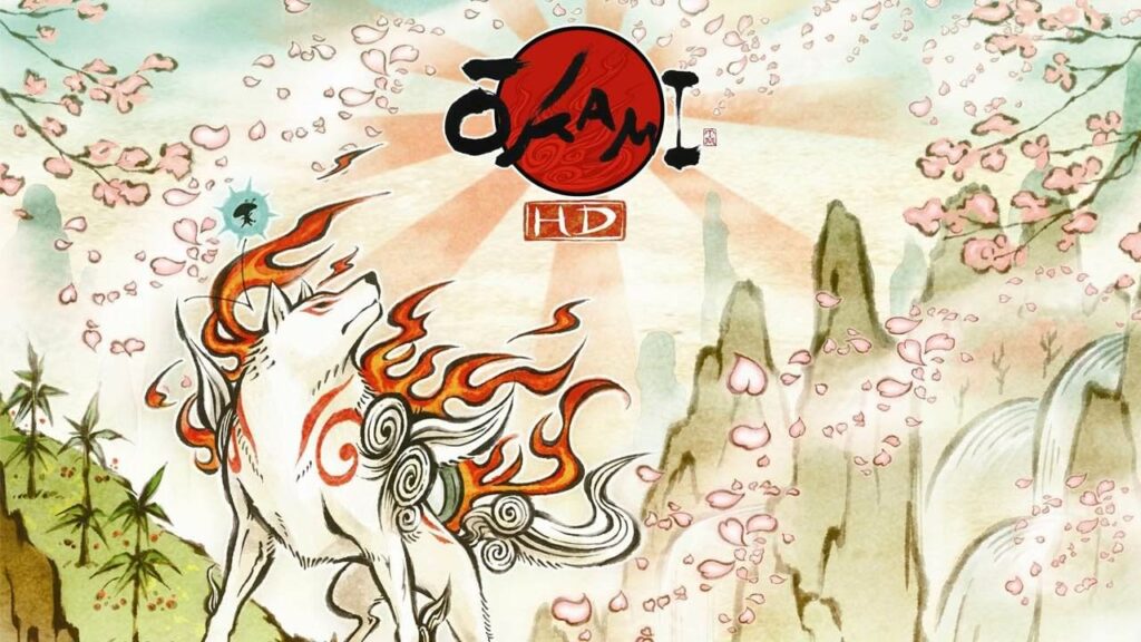 Gameplay de Okami HD con la pantalla táctil de Nintendo Switch