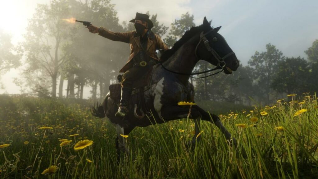 Jeu 4K Red Dead Redemption 2 sur PS4 PRO