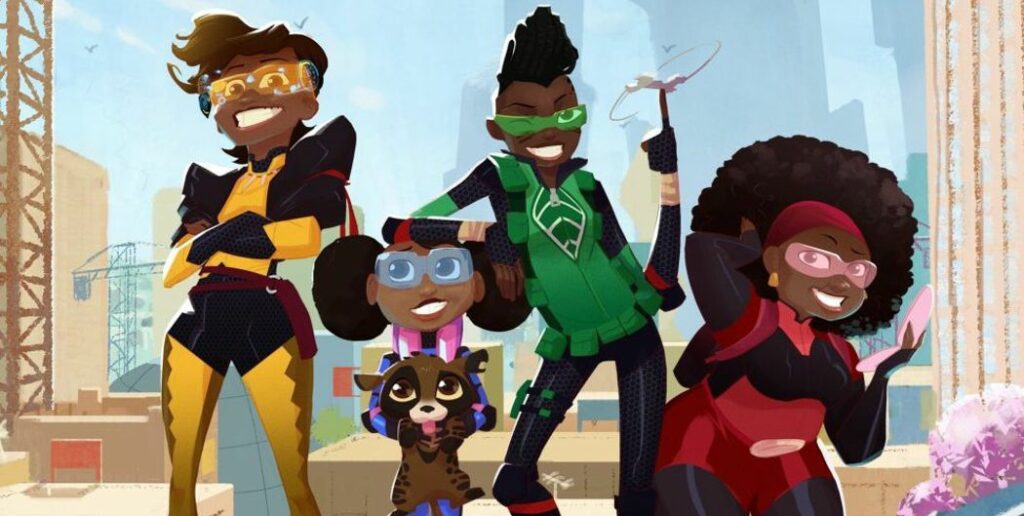 Netflix annonce sa première série animée africaine "Mama K's Team 4"
