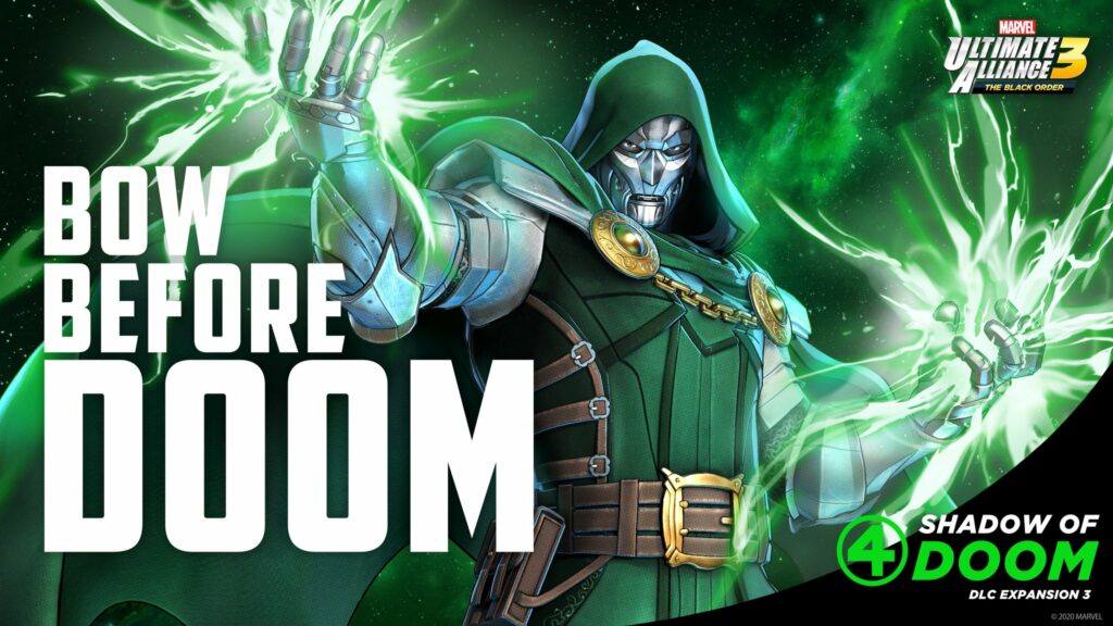 Nintendo nos muestra al Doctor Doom en Marvel Ultimate Alliance 3: The Black Order