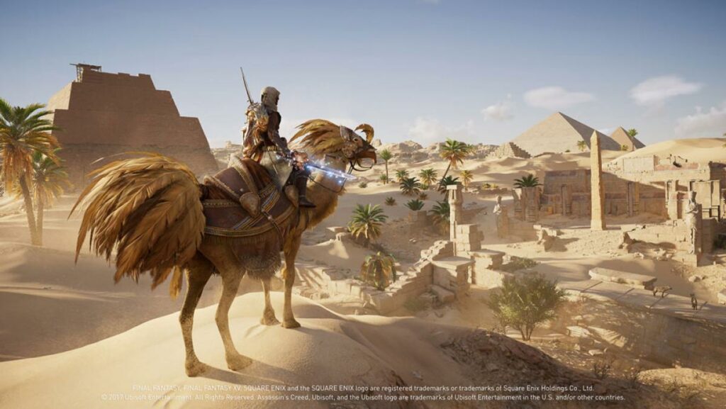 Obtenez des Chocobos et d'autres objets Final Fantasy dans Assassin's Creed Origins