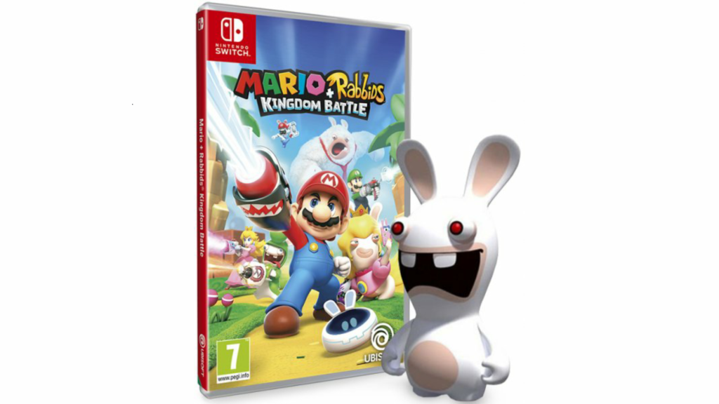 Reserva Mario + Rabbids Kingdom Battle en XtraLife y llévate esta figura de Rabbid y The Pixel Pack