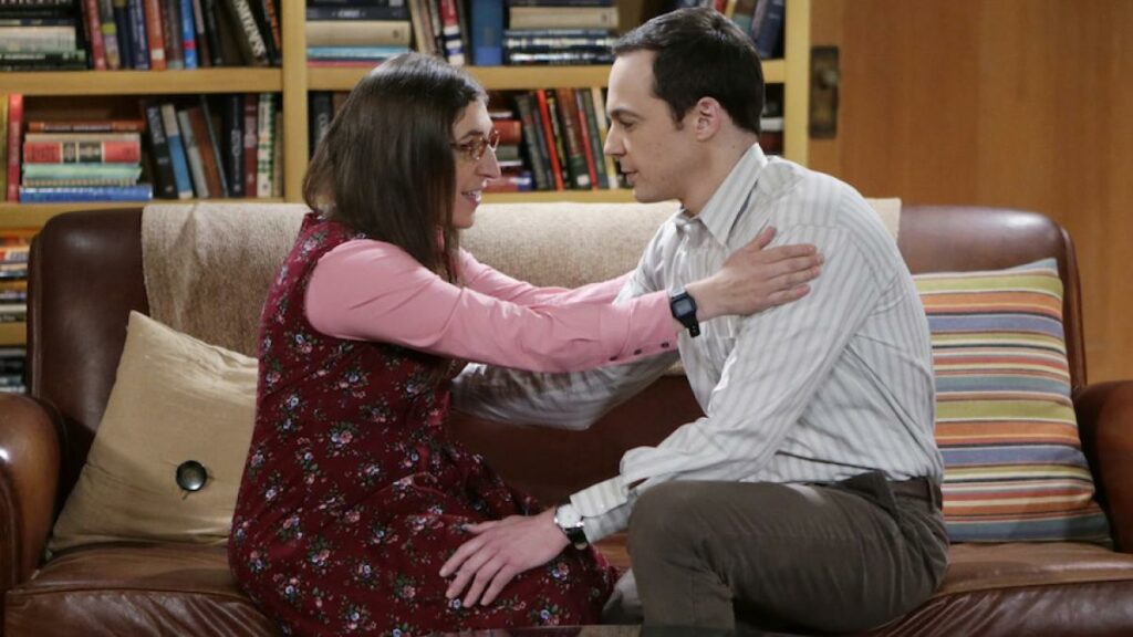 The Big Bang Theory 10x08 - Sheldon et Amy franchissent une nouvelle étape dans leur relation