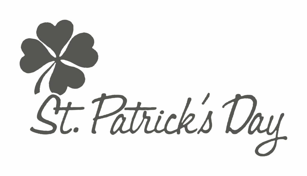 police utilisée pour la saint patrick