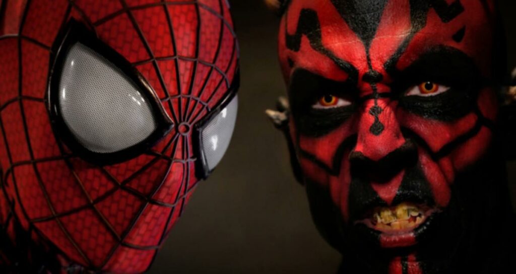 Spider-Man contre Dark Maul : de nouveaux super-pouvoirs pour vaincre le duel