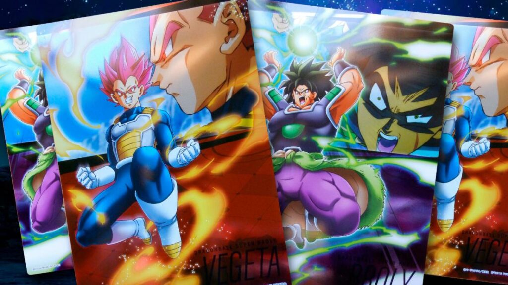 Dragon Ball Super Broly - Déballage des cartes métalliques du film