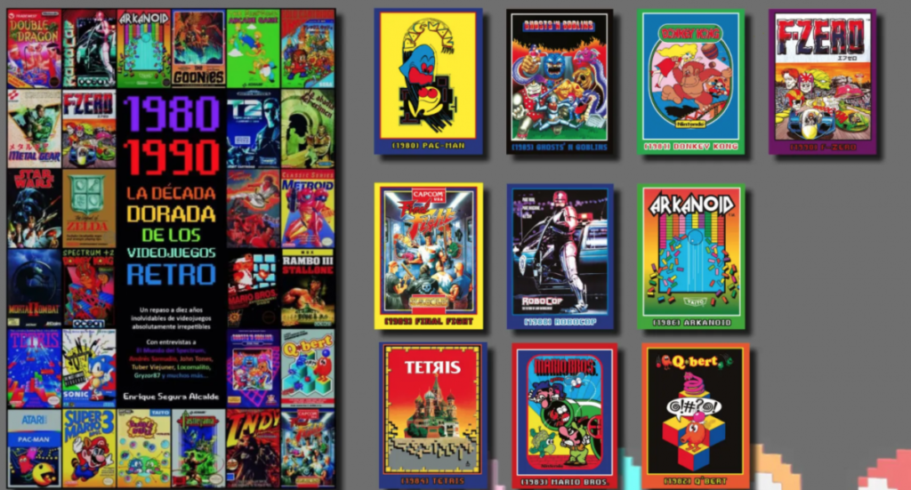 1980-1990 La décennie d'or des jeux vidéo rétro, livres pour la charité