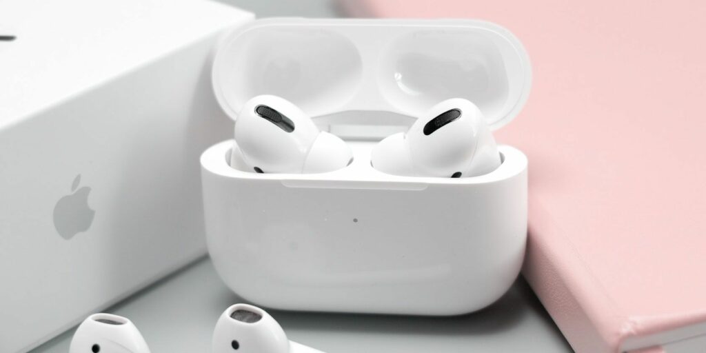 AirPods Pro in charging case