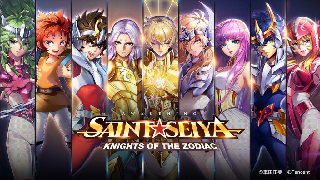 Annonce de l'éveil de Saint Seiya, le nouveau RPG Zodiac Knight pour mobile