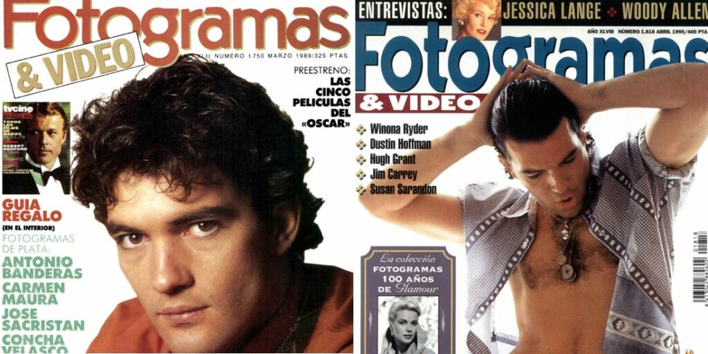 Antonio Banderas en couverture de Fotogramas