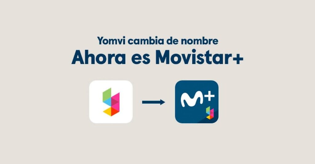 Au revoir Yomvi : l'application est déjà Movistar+ sur l'appareil