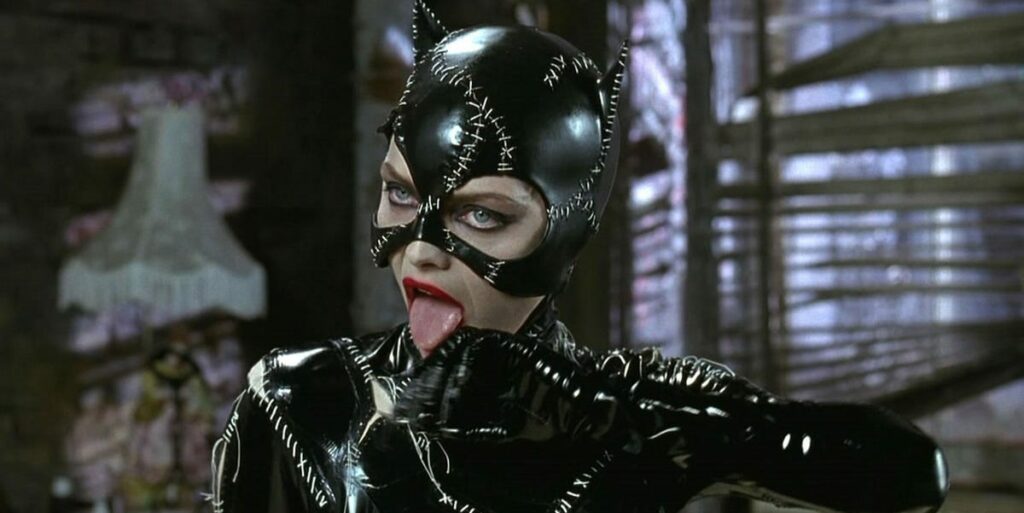 "Batman Returns" et Catwoman de Michelle Pfeiffer