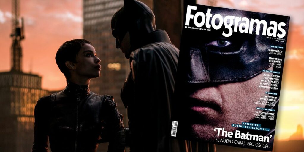 "Batman" : Robert Pattinson, le nouveau Dark Knight en couverture