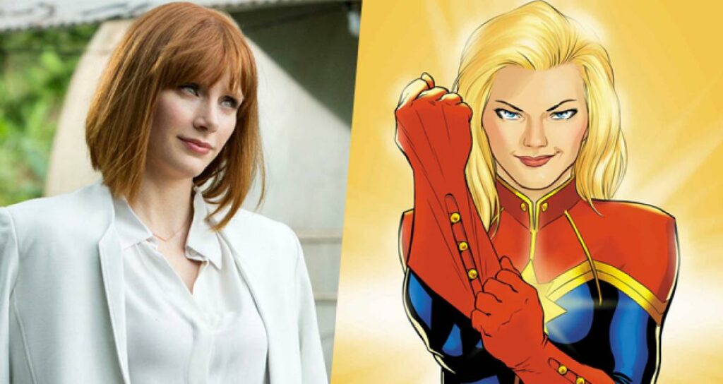 Bryce Dallas Howard veut être Capitaine Marvel