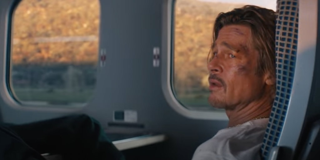 "Bullet Train": la première bande-annonce de Brad Pitt