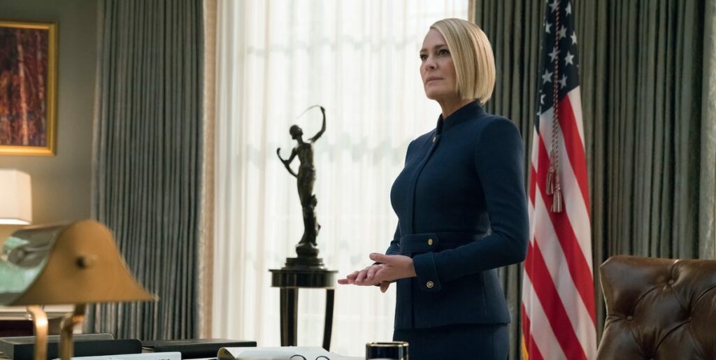 C'est la fin de la saison de "House of Cards" de Robin Wright