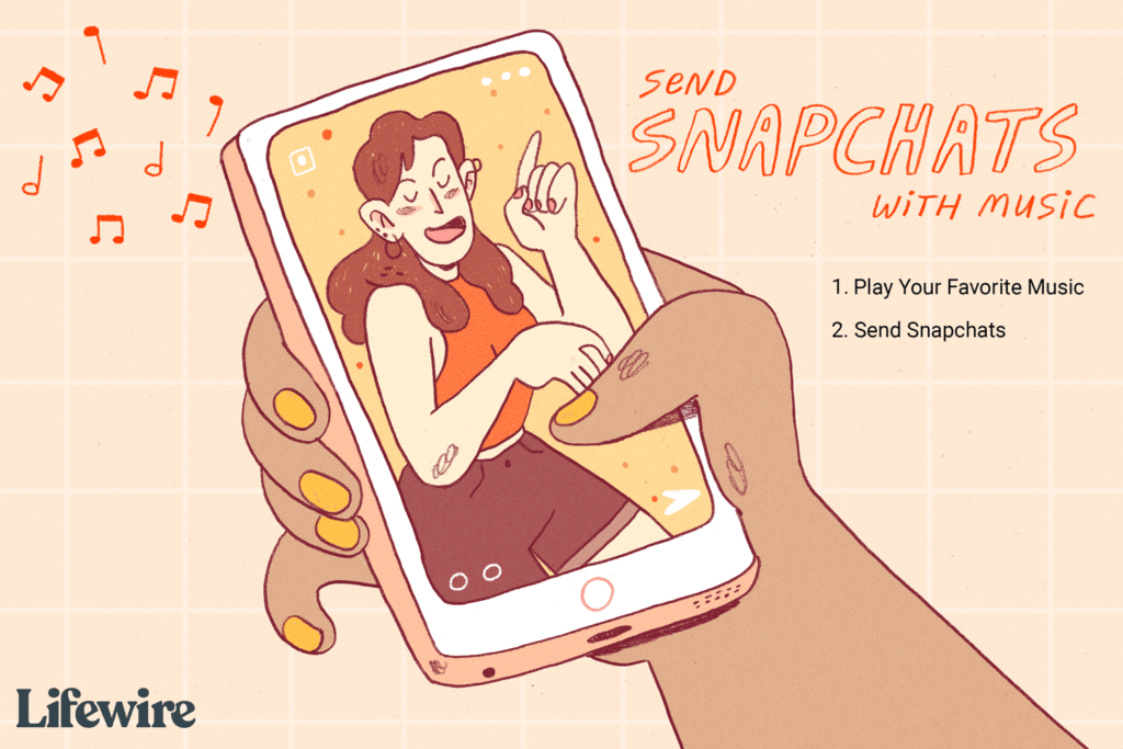 Comment Snapchat en écoutant de la musique sur votre téléphone