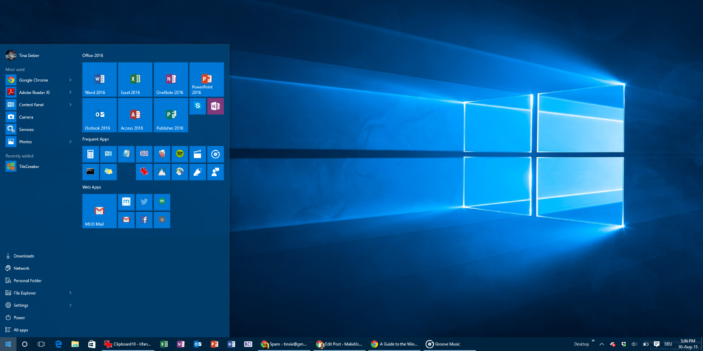 Comment changer le fond d'écran sur Windows 10 inactif