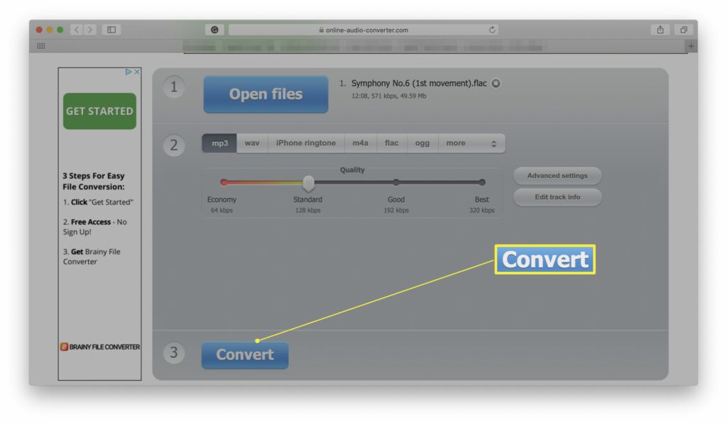 Comment convertir FLAC en MP3