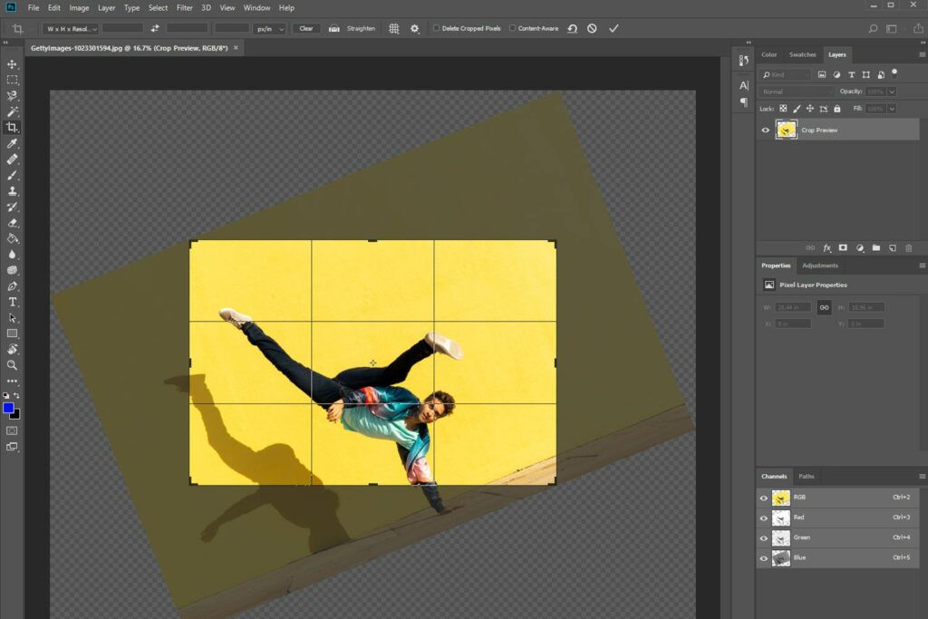 Comment faire pivoter une image dans Photoshop